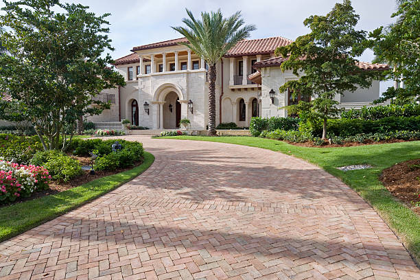 Residential Paver Driveway in Parksdale, CA